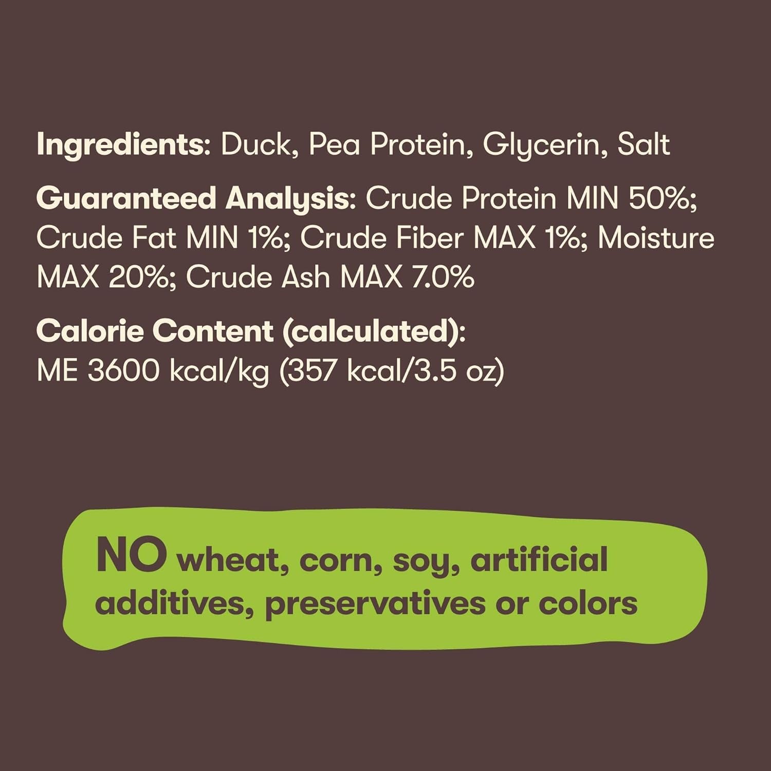 Duck Breast Jerky Treats for Dogs - 16 Ounces