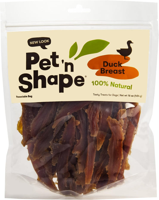Duck Breast Jerky Treats for Dogs - 16 Ounces